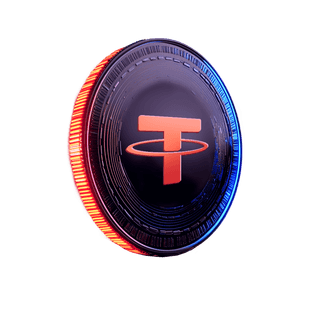 Widget de análisis de precios de criptomonedas con elemento decorativo